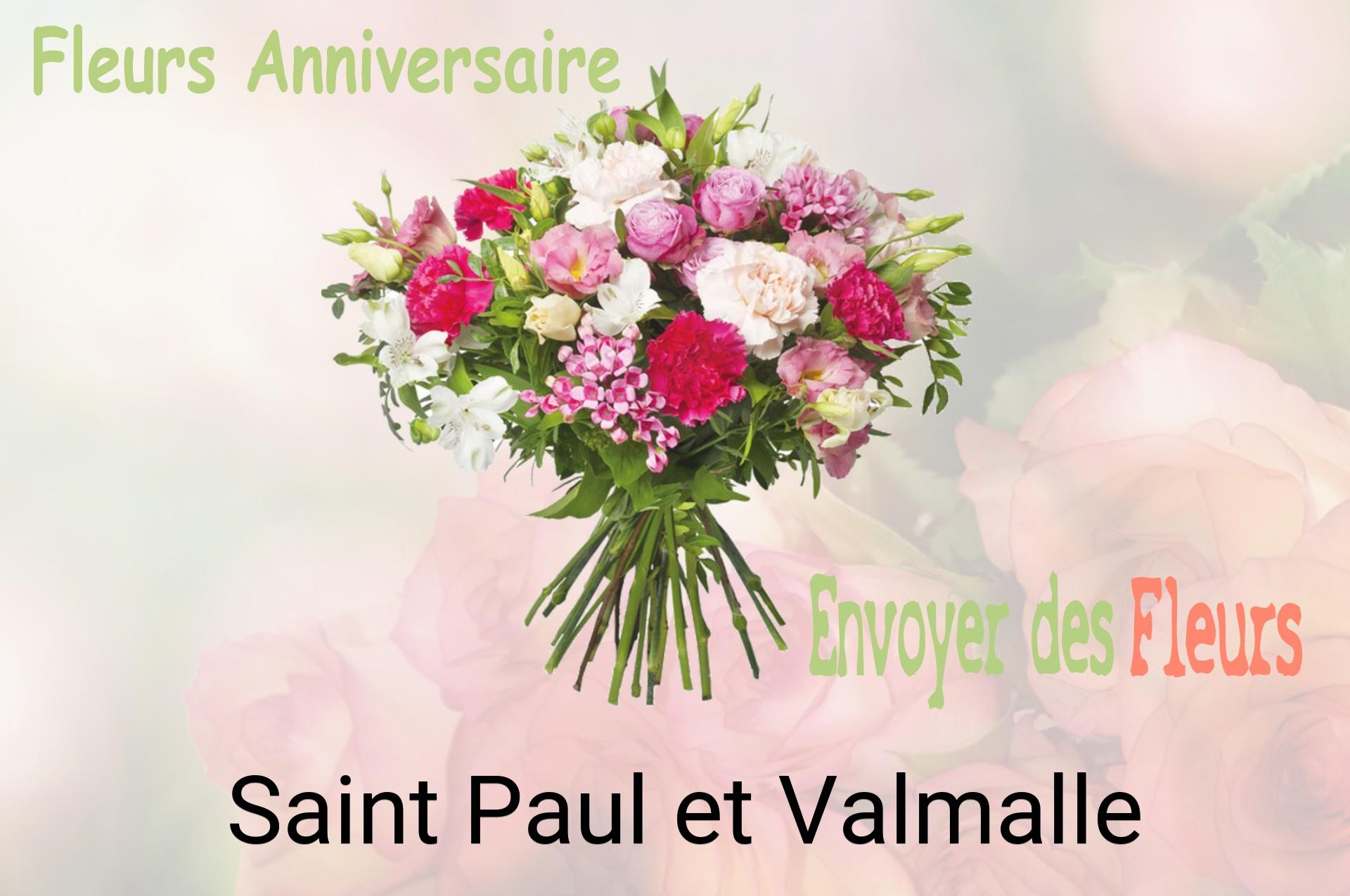Bouquet de fleurs d’anniversaire livré à Saint-Paul-et-Valmalle