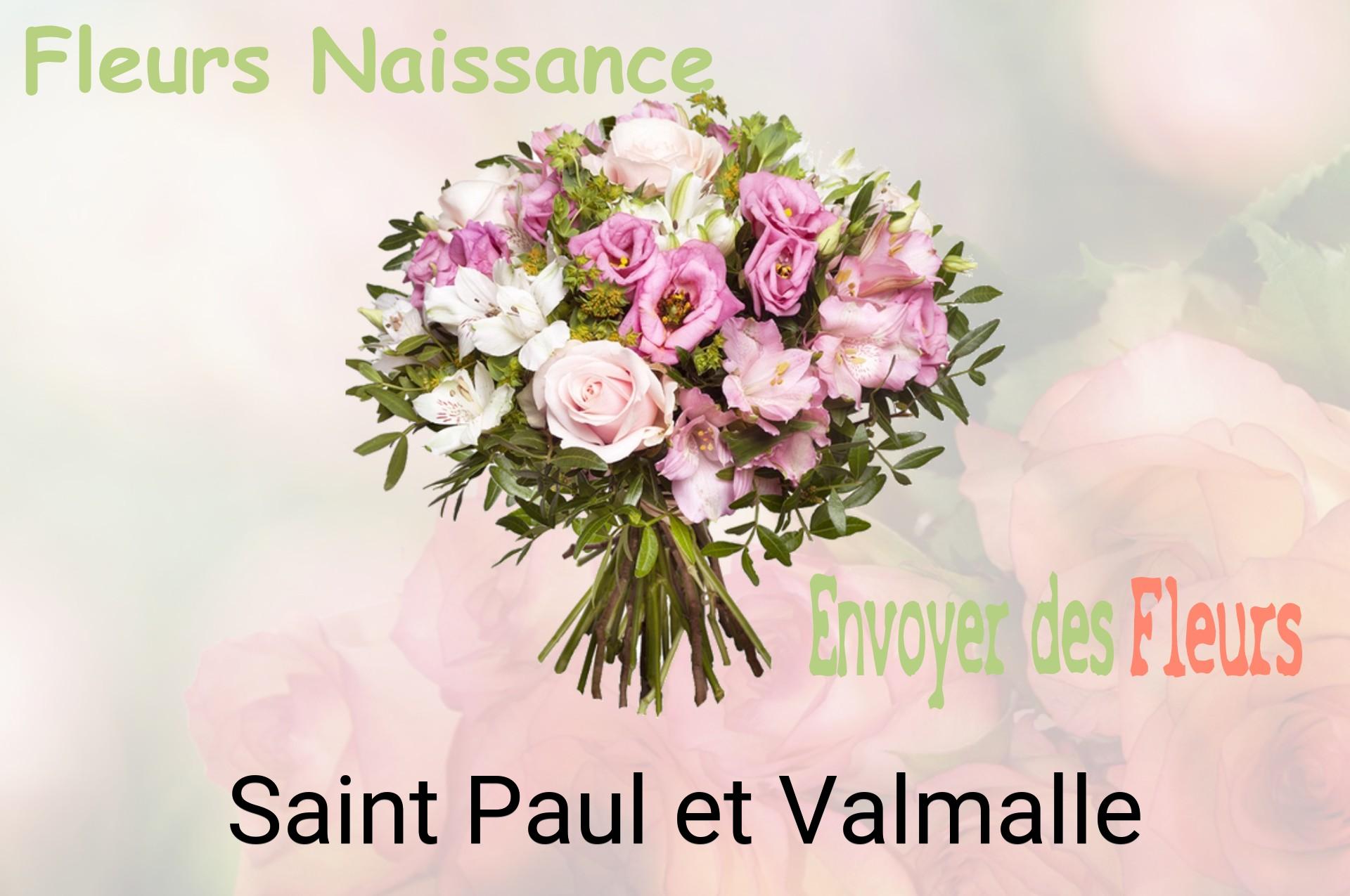 Bouquet de fleurs de naissance livré à Saint-Paul-et-Valmalle